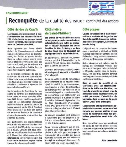 article eau