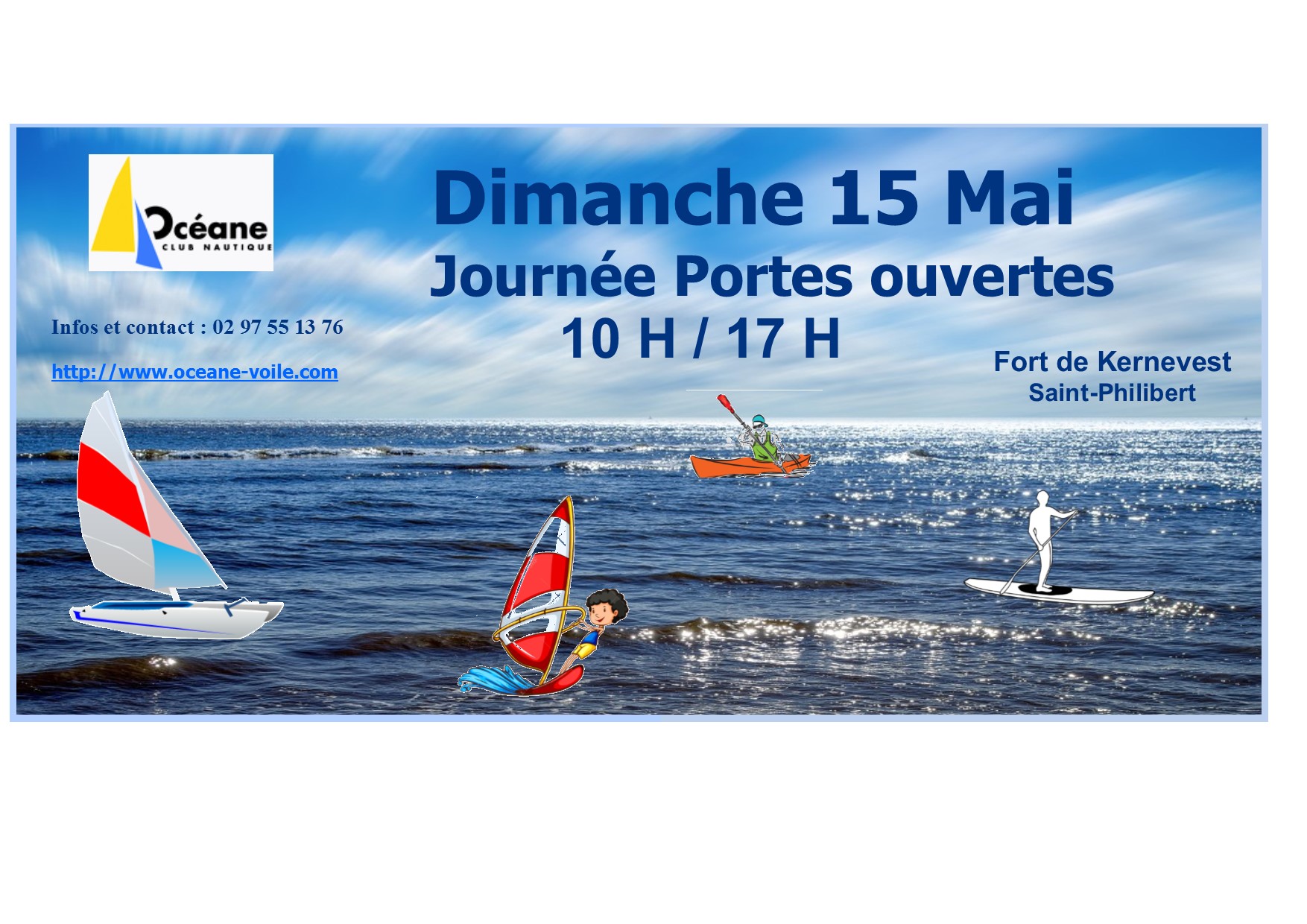 Mairie de Saint PhilibertPortes Ouvertes Ecole de voile Océane Mairie de Saint Philibert