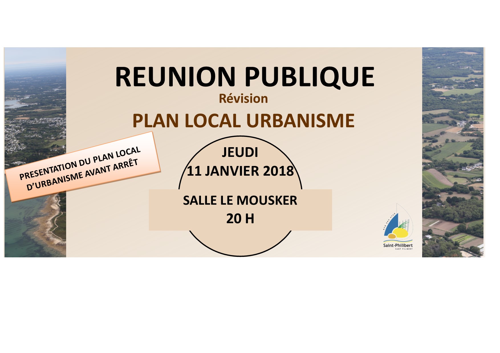 Mairie de Saint PhilibertRéunion publique PLU Mairie de Saint Philibert