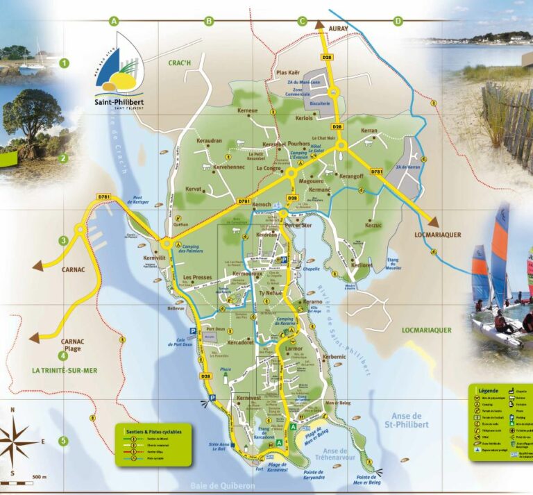 Mairie de Saint PhilibertNouveau plan de la commune de SaintPhilibert